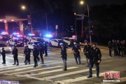 河北约200名海军陆战队士兵进驻洛杉矶 开始执行警戒守卫任务
